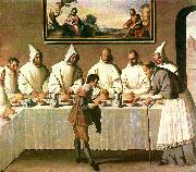 st, hugo in the refectory Francisco de Zurbaran